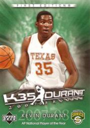 2007-08 Upper Deck First Edition Kevin Durant Exclusive #KD6 Kevin Durant