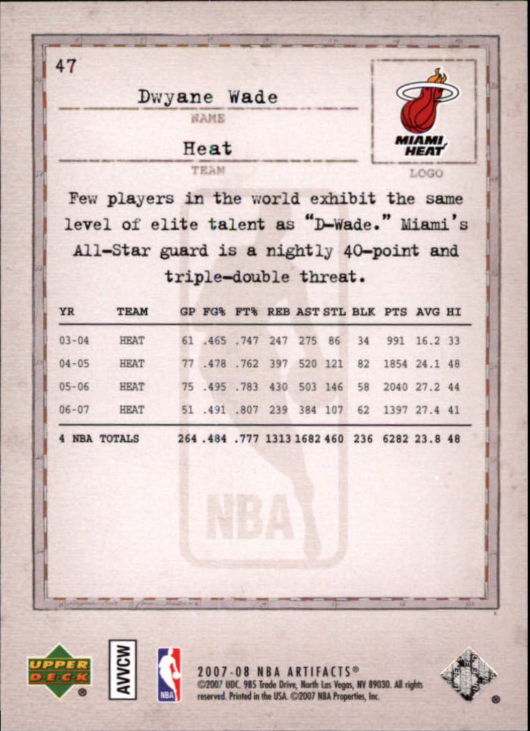 Dwyane Wade cards (2004-2022) Heat Bulls Marquette - You Choose - Picture 67 of 232