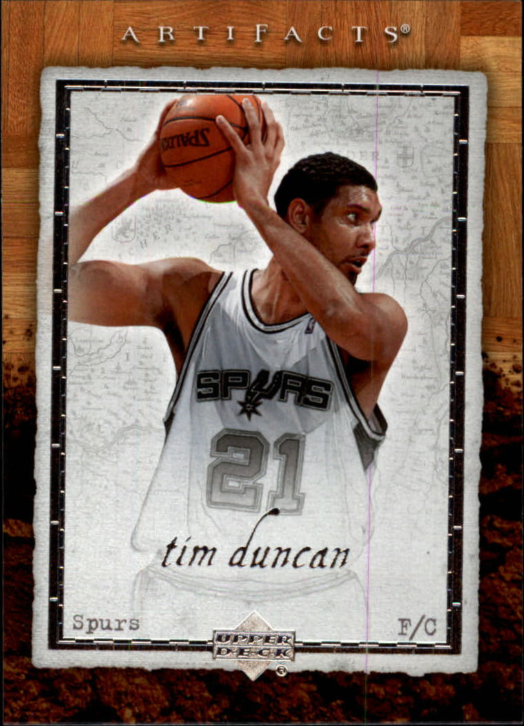 2007-08 Artifacts #85 Tim Duncan