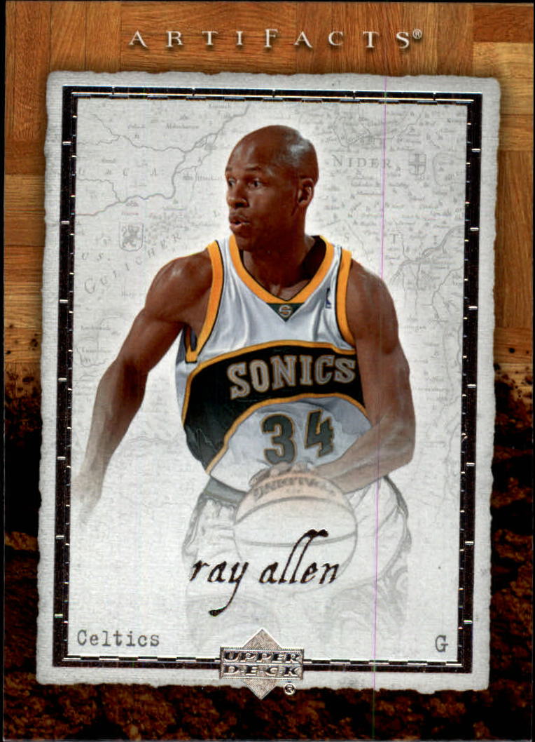 Ray Allen cards (1997-2021) Bucks Celtics Sonics Heat - Picture 260 of 349