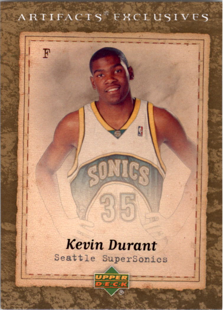 2007-08 Artifacts #223 Kevin Durant Uni EX