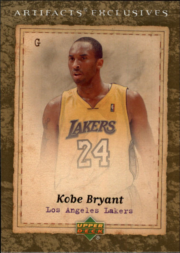 2007-08 Artifacts #225 Kobe Bryant Yllw EX