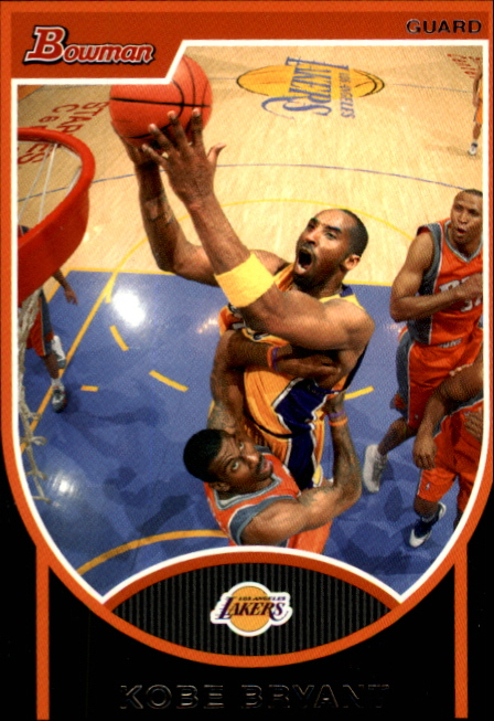 2007-08 Bowman #24 Kobe Bryant