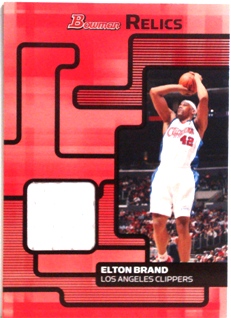 2007-08 Bowman Relics #EB Elton Brand