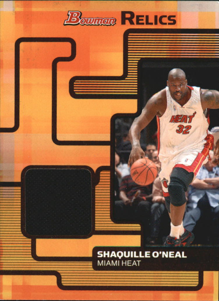 2007-08 Bowman Relics #SO Shaquille O'Neal