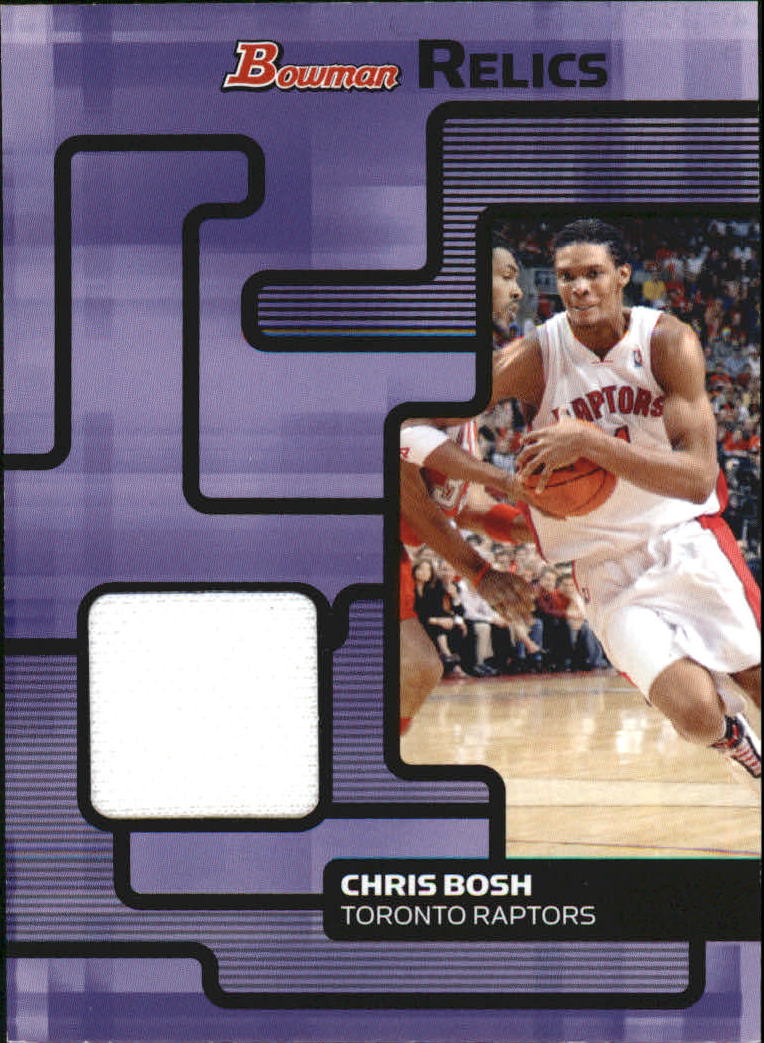 2007-08 Bowman Relics #CB Chris Bosh