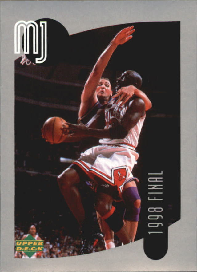 1998 Upper Deck MJ Sticker Collection #60 Michael Jordan