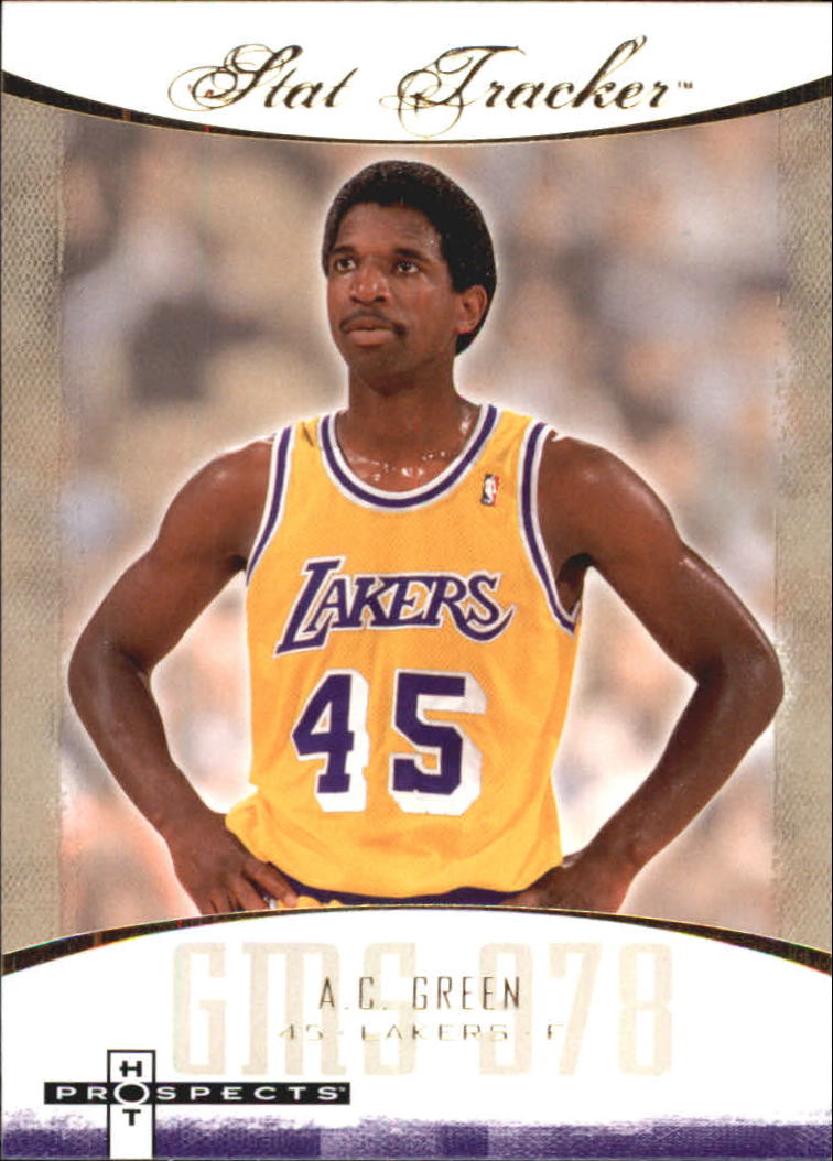 2007-08 Fleer Hot Prospects Stat Tracker #1 A.C. Green