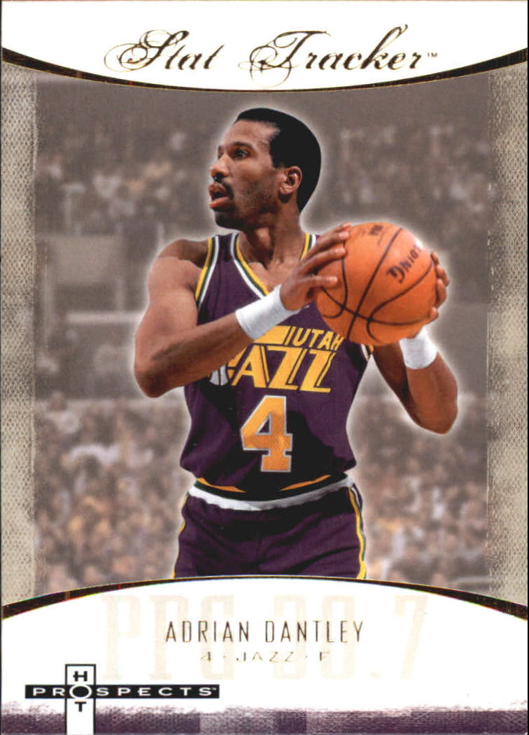 2007-08 Fleer Hot Prospects Stat Tracker #2 Adrian Dantley