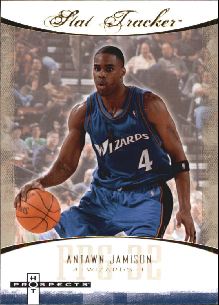 2007-08 Fleer Hot Prospects Stat Tracker #ST5 Antawn Jamison