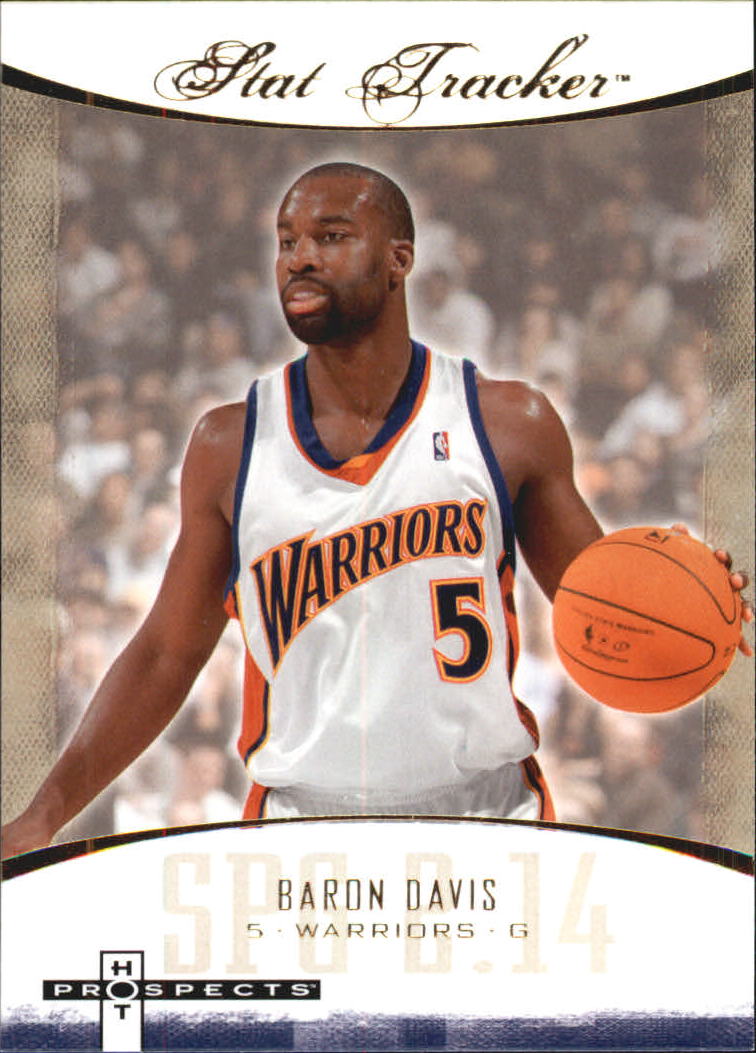 2007-08 Fleer Hot Prospects Stat Tracker #8 Baron Davis
