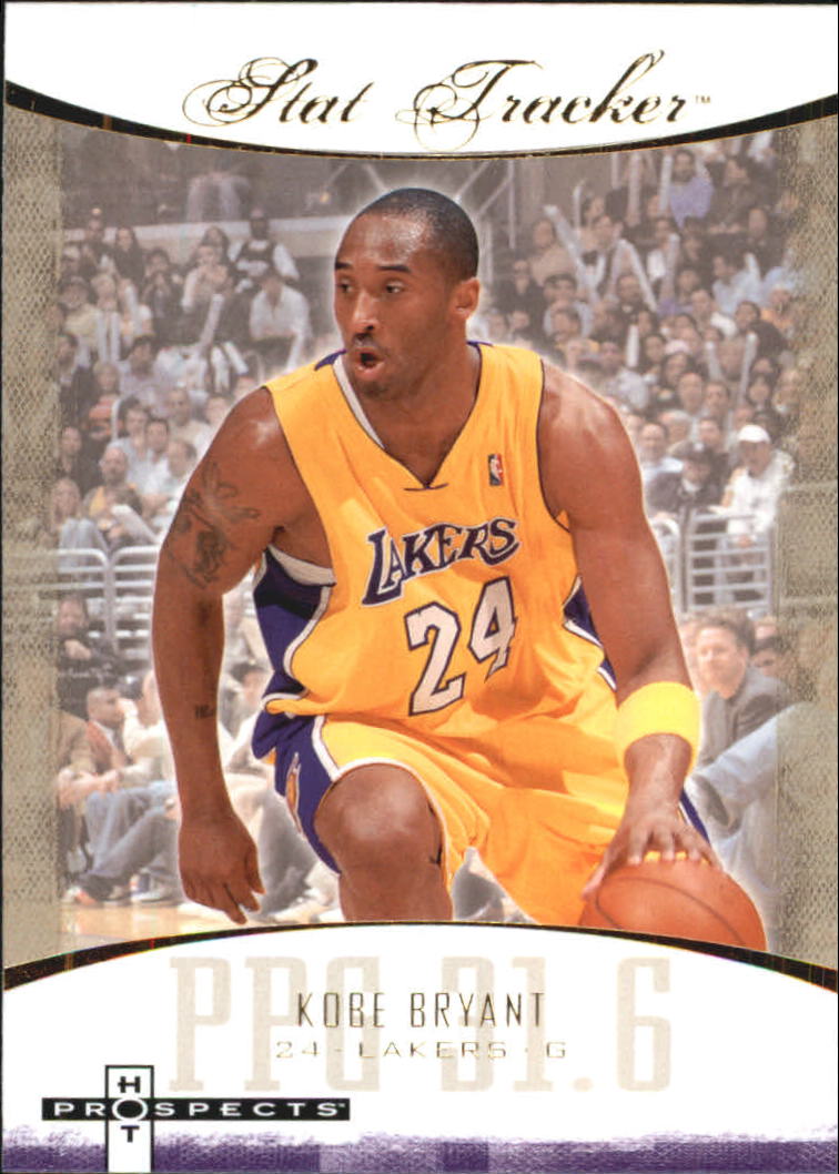 2007-08 Fleer Hot Prospects Stat Tracker #ST21 Kobe Bryant