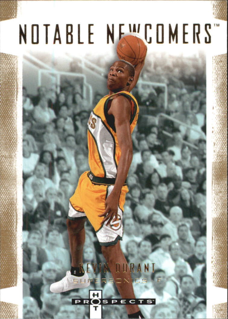 2007-08 Fleer Hot Prospects Notable Newcomers #NN-1 Kevin Durant