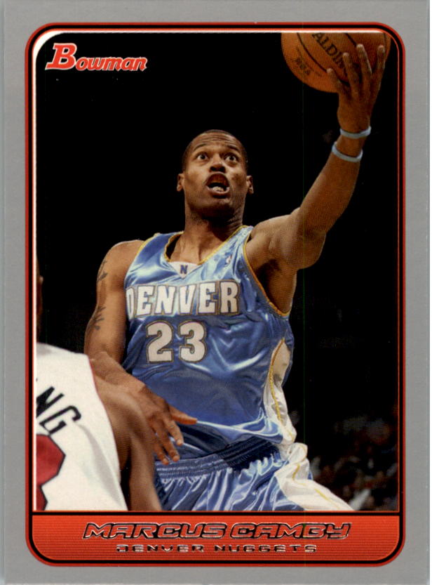 2006-07 Bowman Silver #100 Marcus Camby