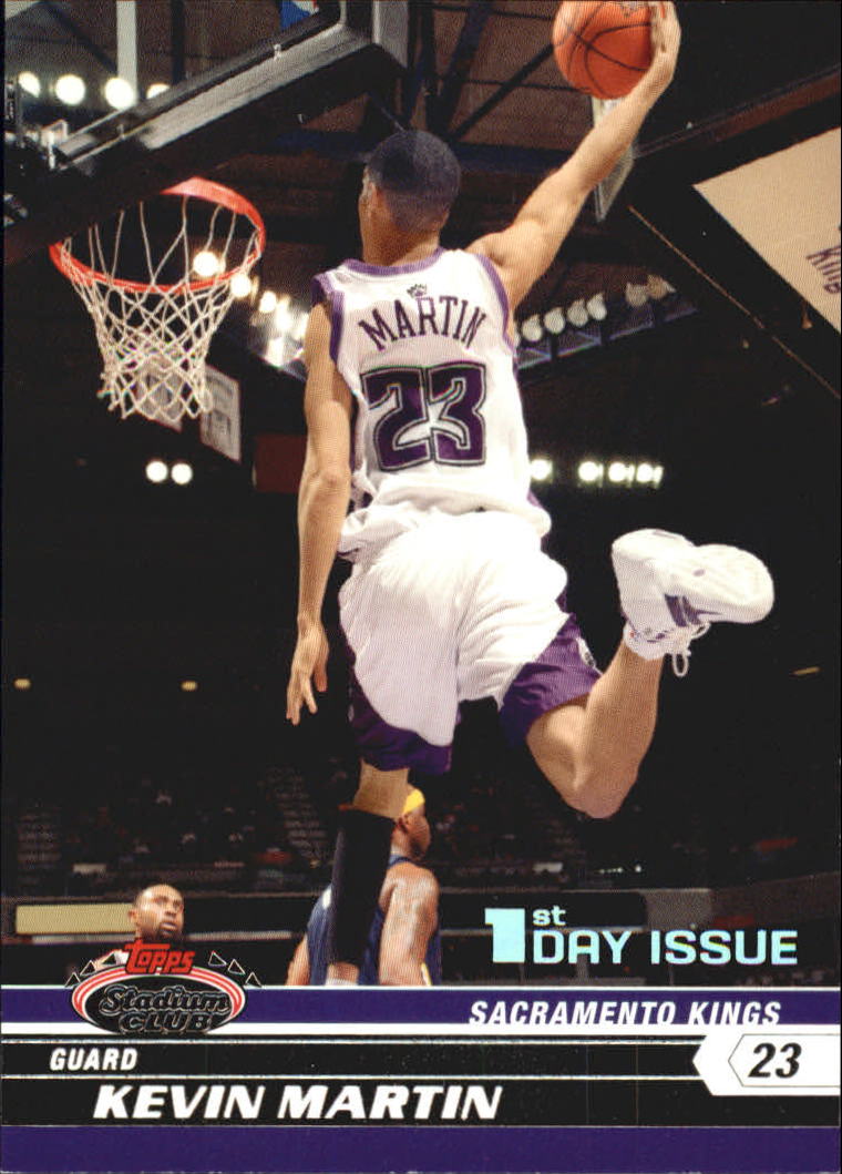 2007-08 Stadium Club First Day Issue #63 Kevin Martin