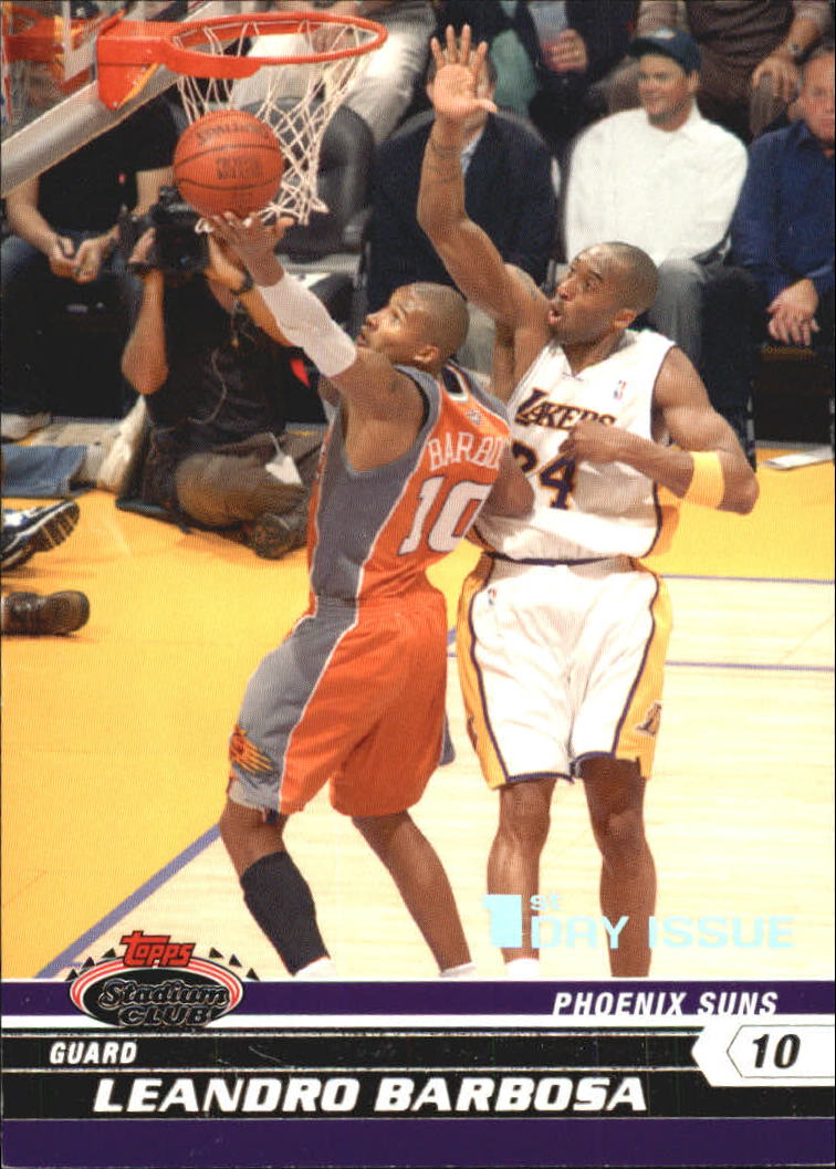 2007-08 Stadium Club First Day Issue #80 Leandro Barbosa