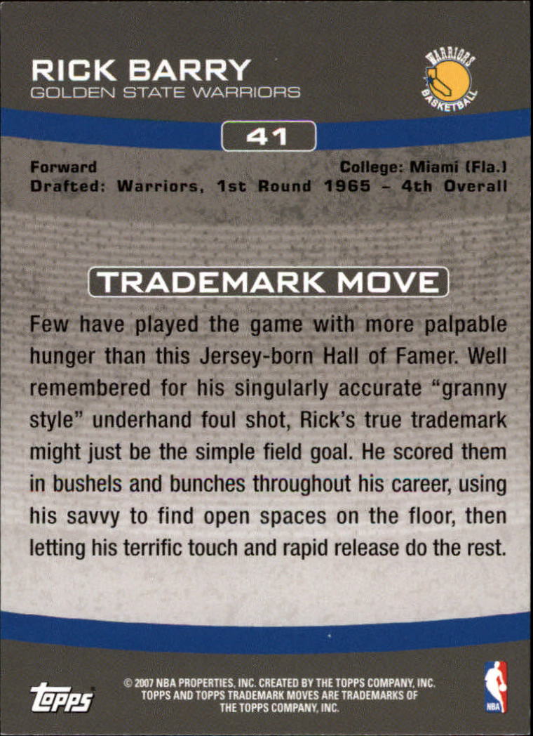 Rick Barry cards (1999-2014) Warriors Rockets - You Choose - Picture 17 of 27