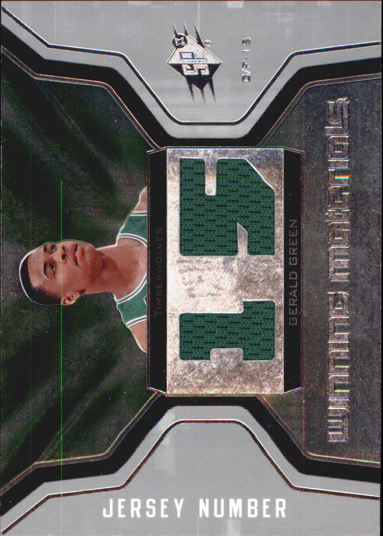 Gerald green jersey outlet number