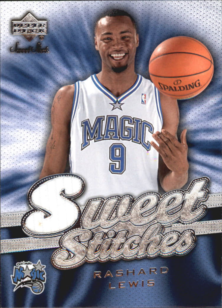 2007-08 Sweet Shot Sweet Stitches #RL Rashard Lewis