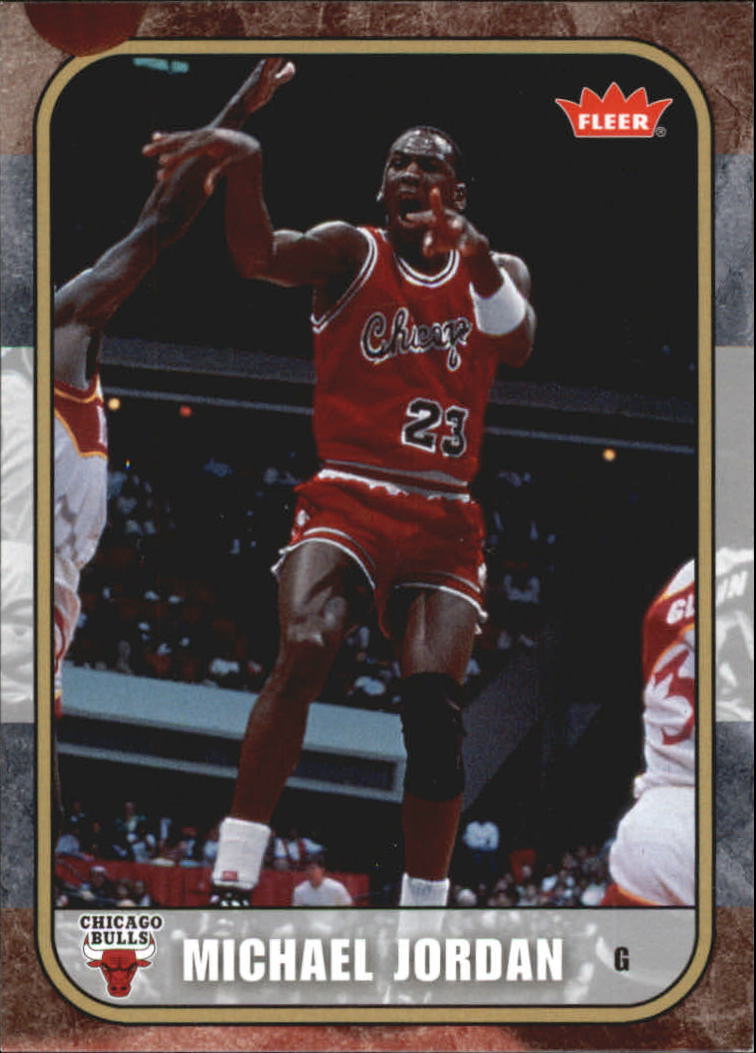 B7716- 2007 Fleer Michael Jordan Bk Card #s 1-100 -You Pick- 15+ FREE US SHIP