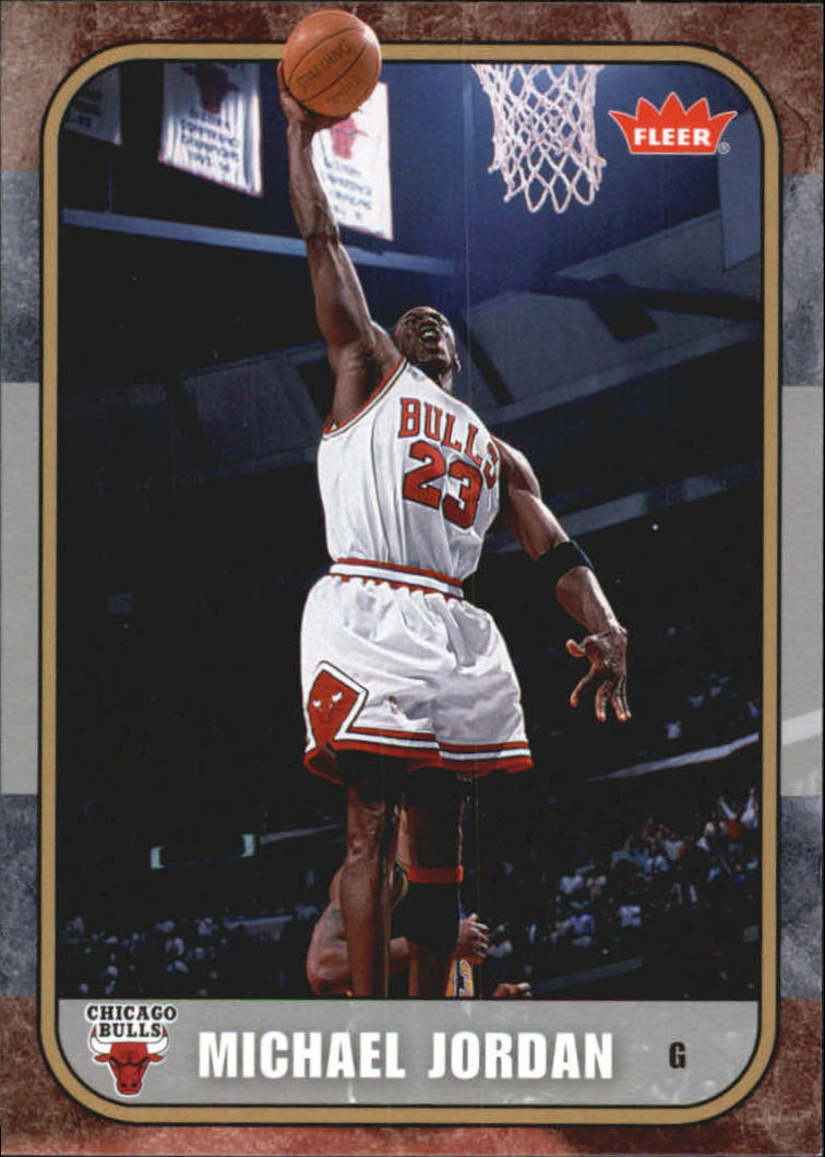 2007 Fleer Michael Jordan #90 Michael Jordan