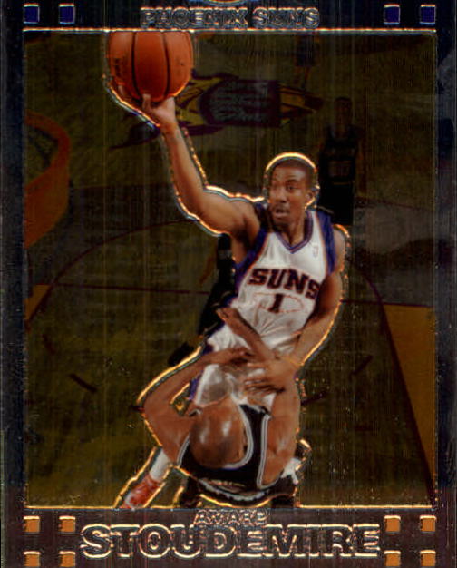 2007-08 Topps Chrome #1 Amare Stoudemire
