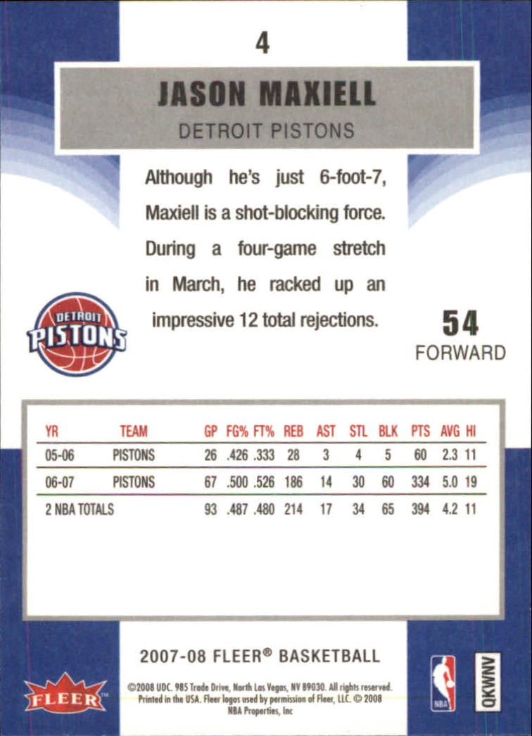 2007-08 Fleer Basketball (Pick Card From List) C3 11-24 - Picture 9 of 321