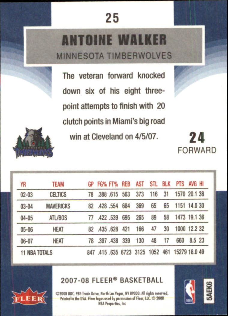 B3858- 2007-08 Fleer Bk Card #s 1-235 +Inserts -You Pick- 15+ FREE US SHIP - Picture 37 of 335
