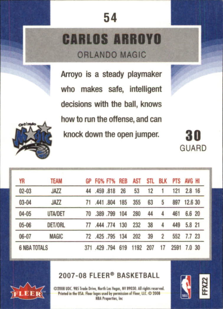 B3858- 2007-08 Fleer Bk Card #s 1-235 +Inserts -You Pick- 15+ FREE US SHIP - Picture 85 of 335