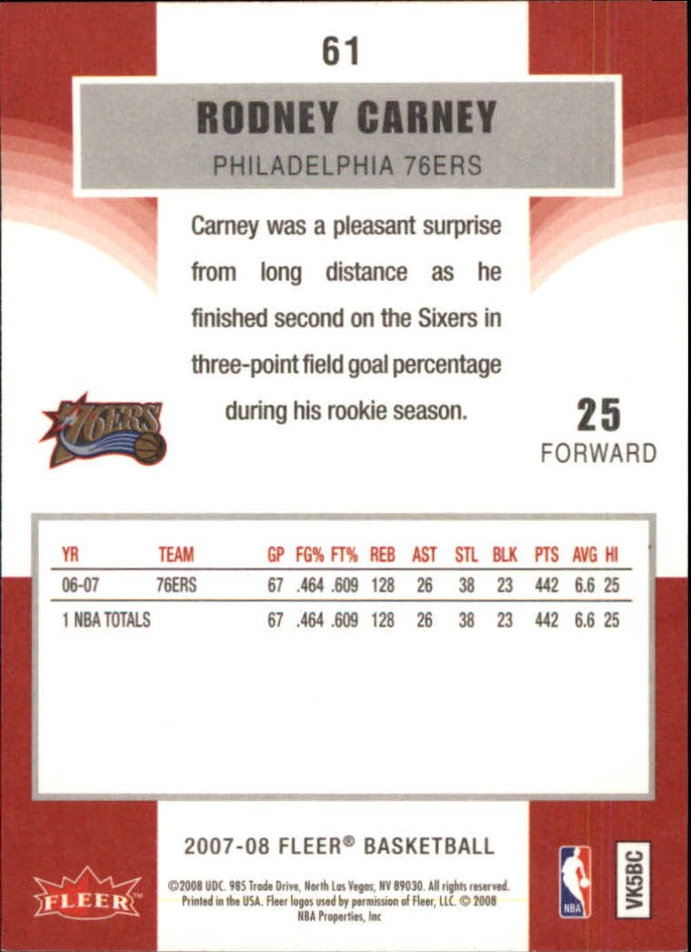 B3858- 2007-08 Fleer Bk Card #s 1-235 +Inserts -You Pick- 15+ FREE US SHIP - Picture 99 of 335