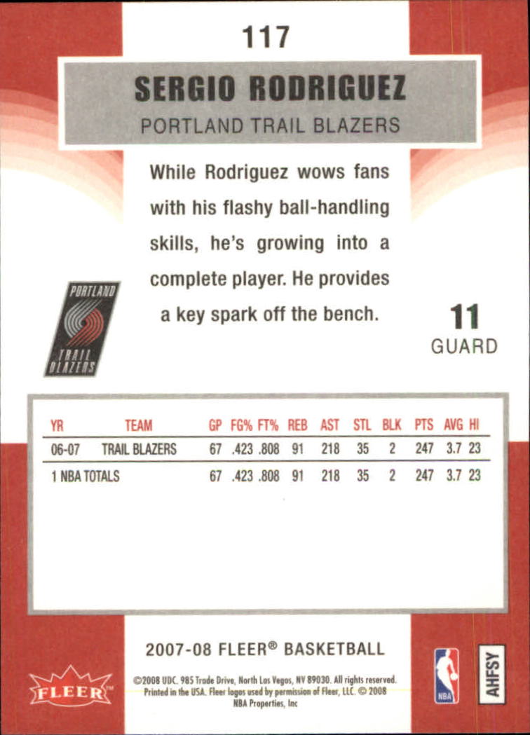 B3858- 2007-08 Fleer Bk Card #s 1-235 +Inserts -You Pick- 15+ FREE US SHIP - Picture 197 of 335