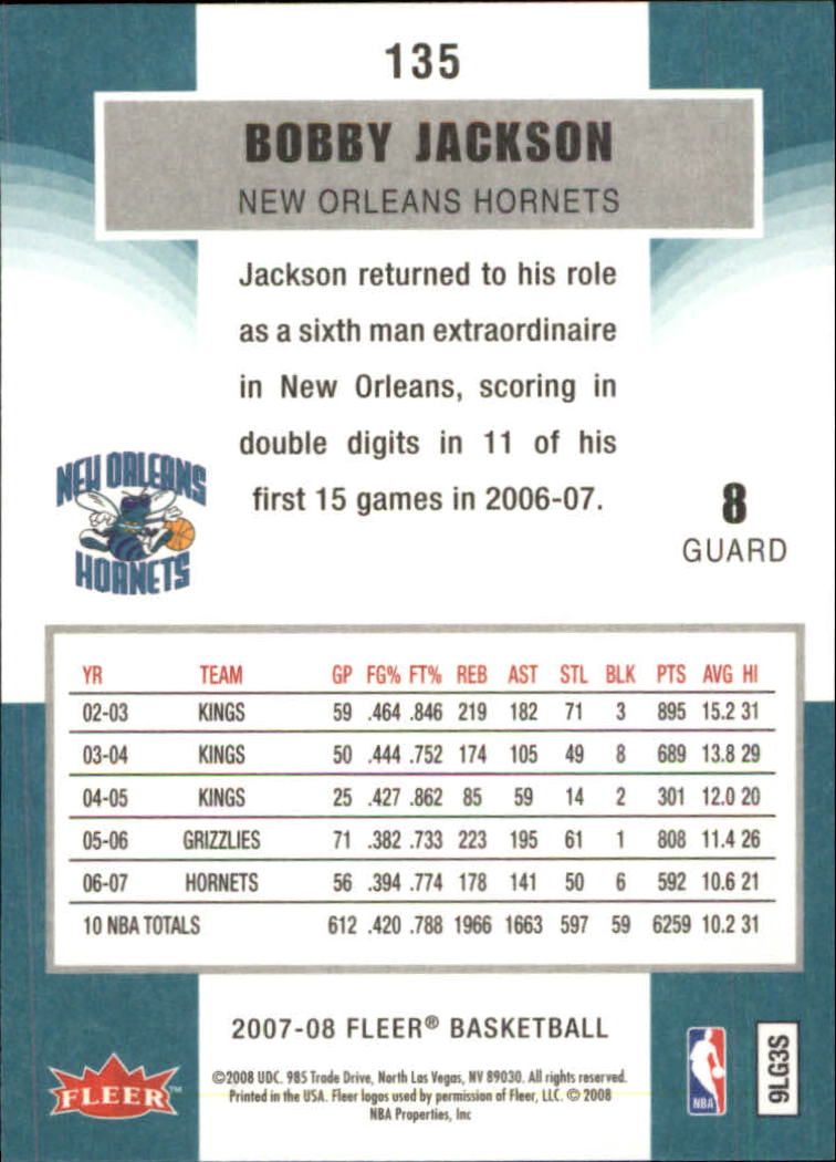 2007-08 Fleer Basketball (Pick Card From List) C3 11-24 - Picture 209 of 321