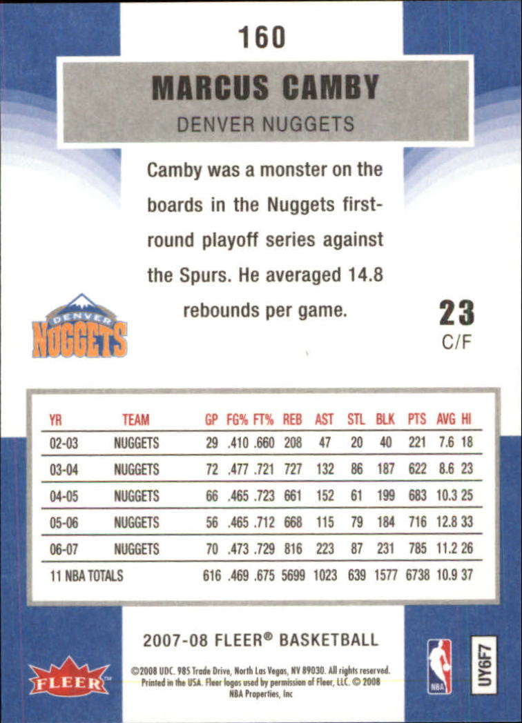 B3858- 2007-08 Fleer Bk Card #s 1-235 +Inserts -You Pick- 15+ FREE US SHIP - Picture 271 of 335