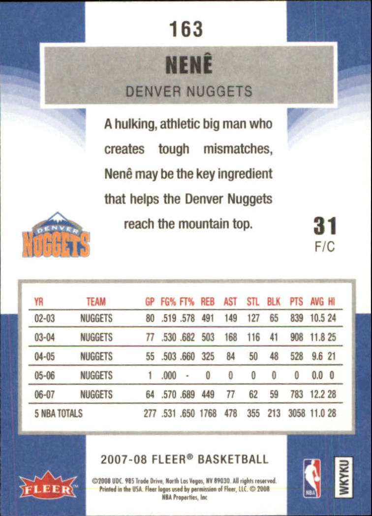 2007-08 Fleer Basketball (Pick Card From List) C3 11-24 - Picture 251 of 321