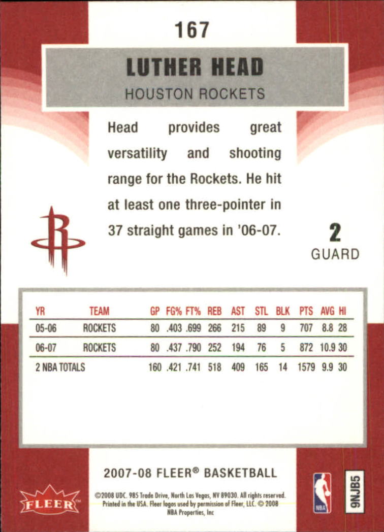 2007-08 Fleer Basketball (Pick Card From List) C3 11-24 - Picture 259 of 321