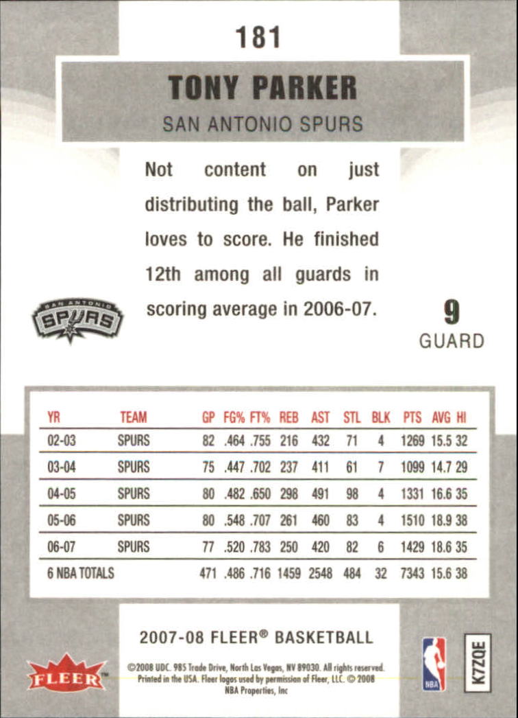 B3858- 2007-08 Fleer Bk Card #s 1-235 +Inserts -You Pick- 15+ FREE US SHIP - Picture 303 of 335