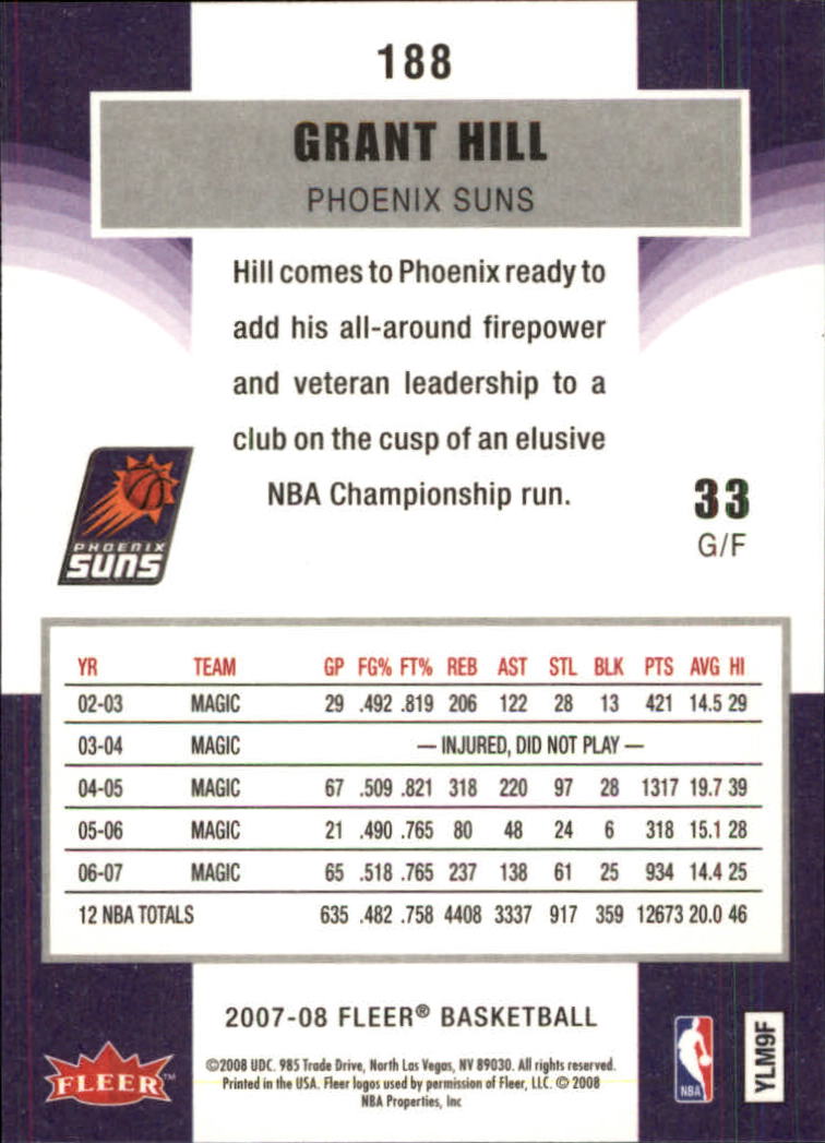 2007-08 Fleer Basketball (Pick Card From List) C3 11-24 - Picture 291 of 321