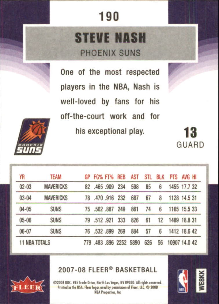 2007-08 Fleer Basketball (Pick Card From List) C3 11-24 - Picture 295 of 321