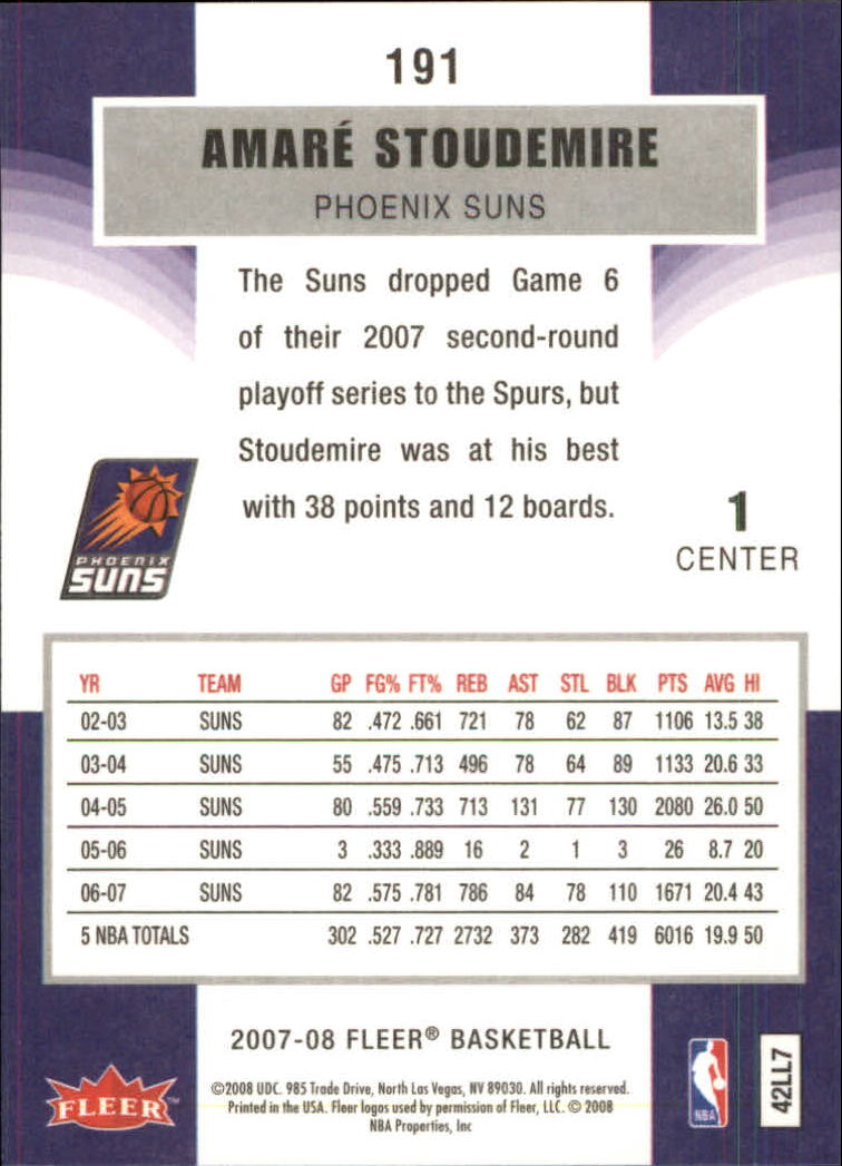 2007-08 Fleer Basketball (Pick Card From List) C3 11-24 - Picture 297 of 321