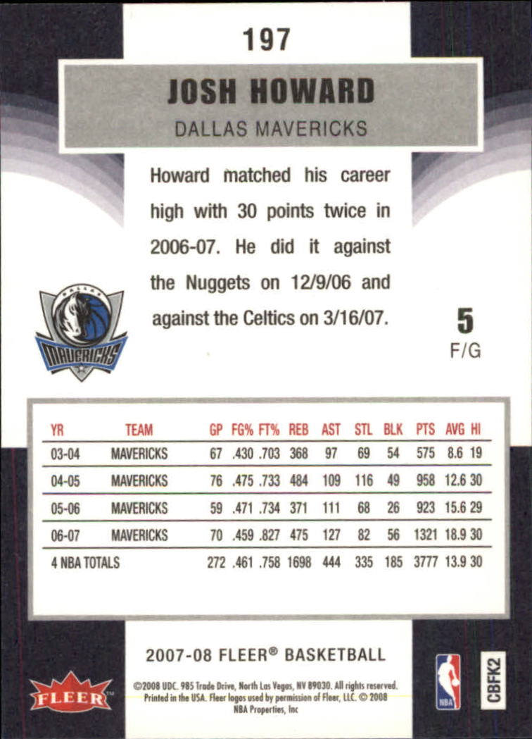 2007-08 Fleer Basketball (Pick Card From List) C3 11-24 - Picture 309 of 321