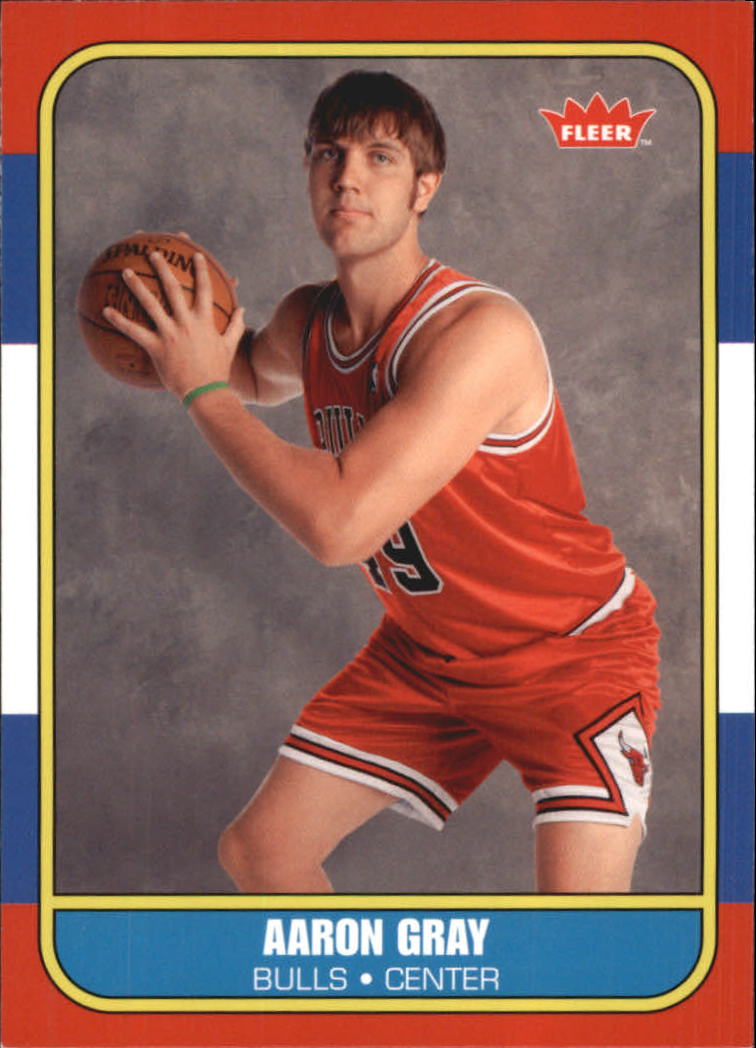 2007-08 Fleer 1986-87 Rookies #144 Aaron Gray