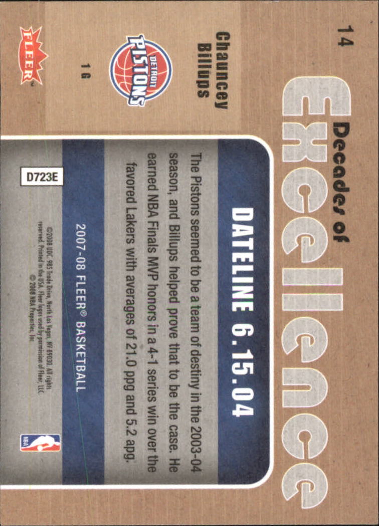 B3858- 2007-08 Fleer Bk Card #s 1-235 +Inserts -You Pick- 15+ FREE US SHIP - Picture 329 of 335