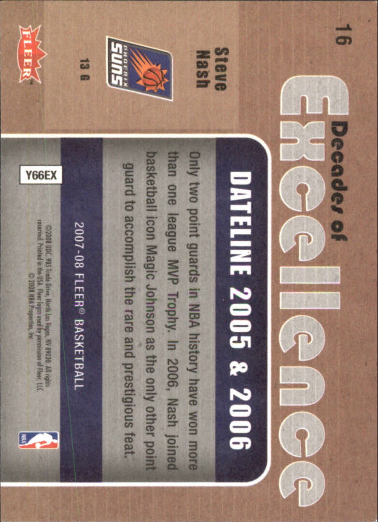 B3858- 2007-08 Fleer Bk Card #s 1-235 +Inserts -You Pick- 15+ FREE US SHIP - Picture 331 of 335