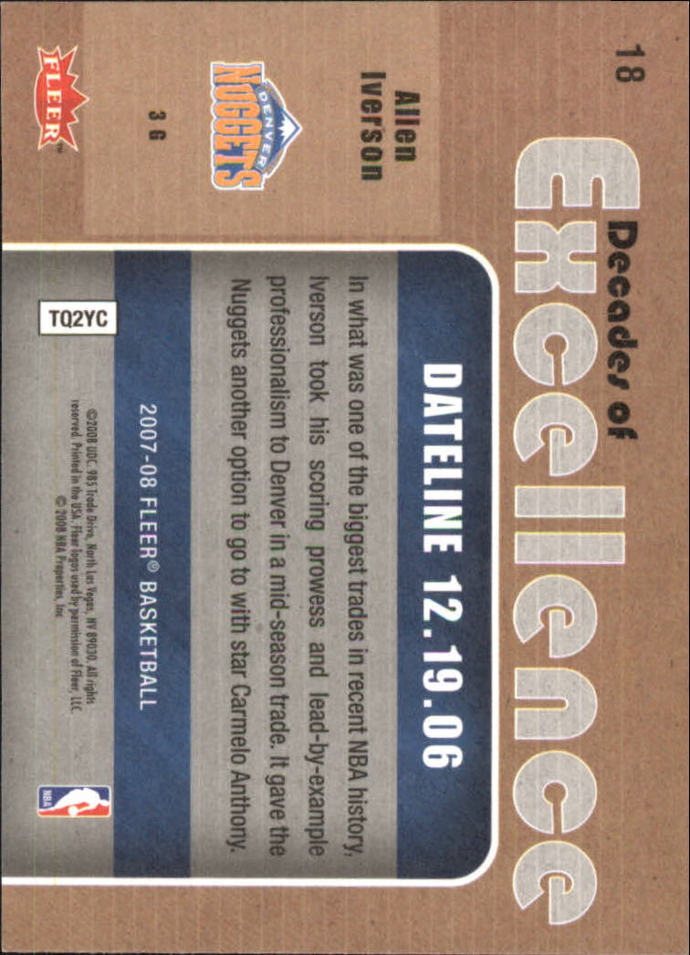 B3858- 2007-08 Fleer Bk Card #s 1-235 +Inserts -You Pick- 15+ FREE US SHIP - Picture 333 of 335