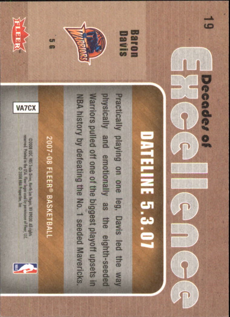 B3858- 2007-08 Fleer Bk Card #s 1-235 +Inserts -You Pick- 15+ FREE US SHIP - Picture 335 of 335