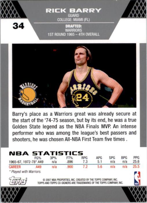 Rick Barry cards (1999-2014) Warriors Rockets - You Choose - Picture 15 of 27