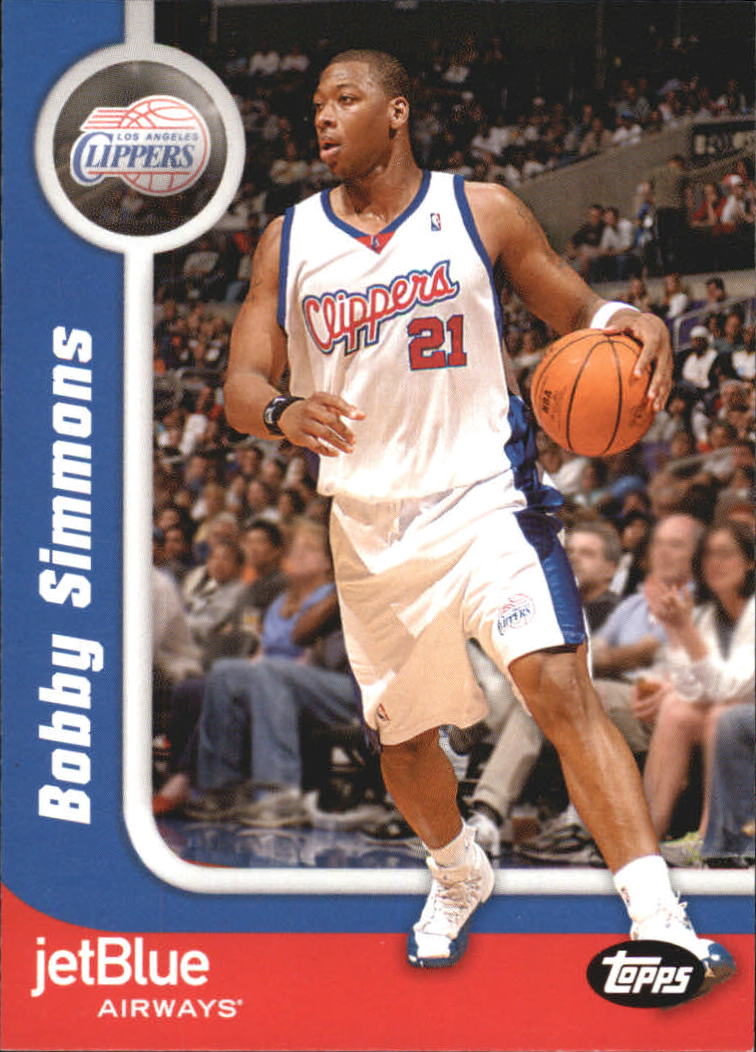 2004-05 Clippers Topps #LACBS Bobby Simmons