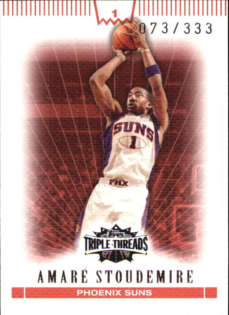 2007-08 Topps Triple Threads #61 Amare Stoudemire