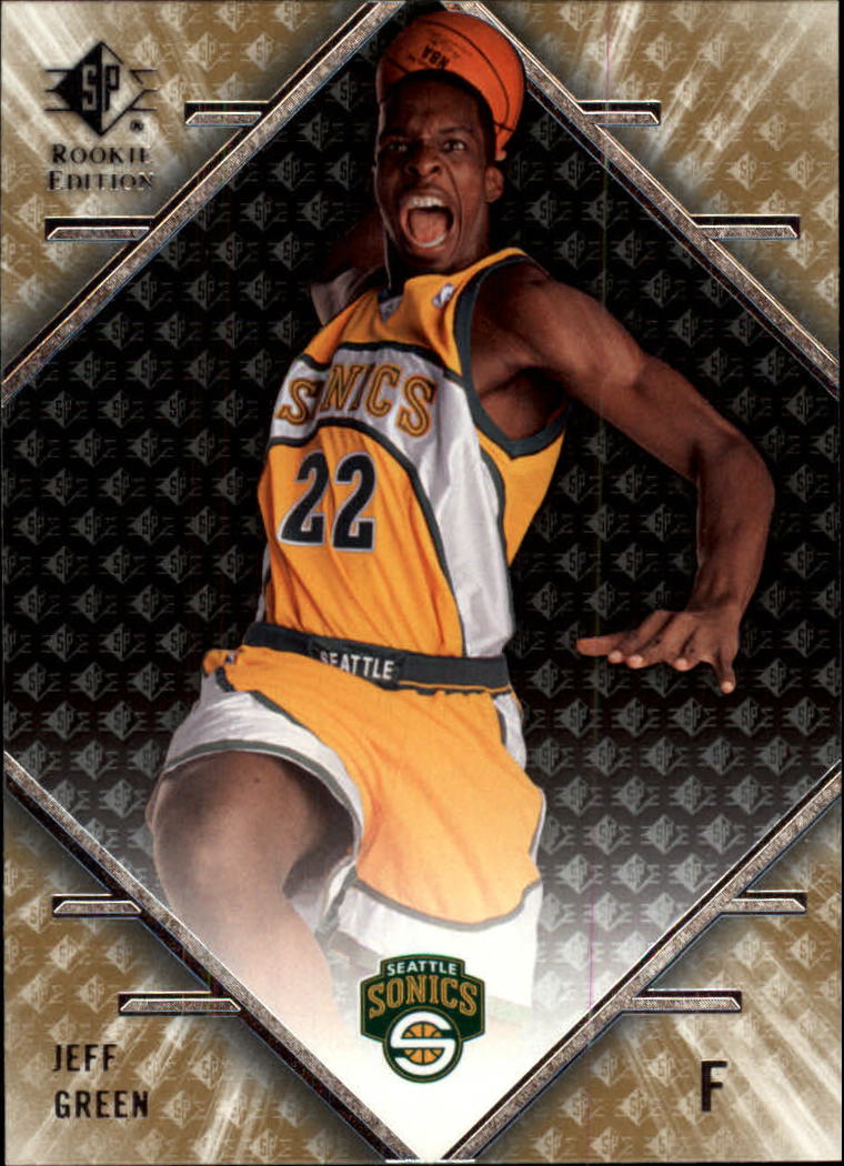 2007-08 SP Rookie Edition #64 Jeff Green RC