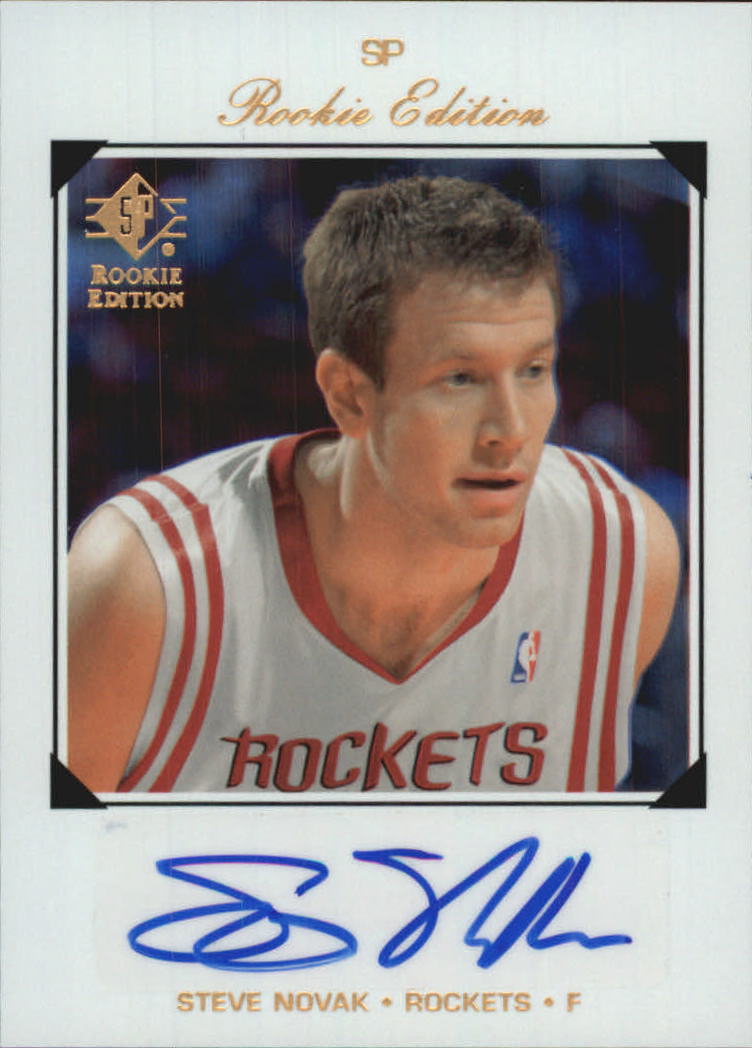 2007-08 SP Rookie Edition 1998-99 SP Autographs #184 Steve Novak
